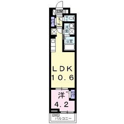 ミーテ　ジラソーレの物件間取画像